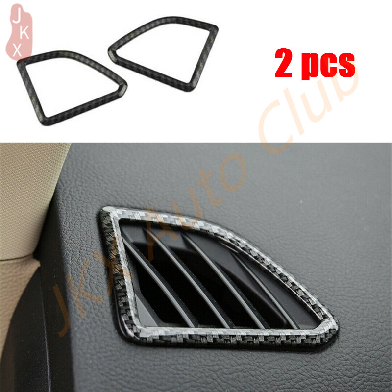 for 20152020 Ford Edge Carbon Fiber Dashboard L&R Air Outlet Vent