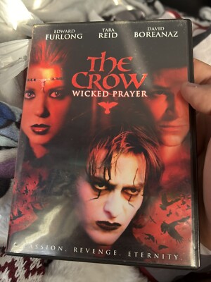 The Crow: Wicked Prayer DVD 2006 Tara Reid Edward Furlong Sequel Dimension