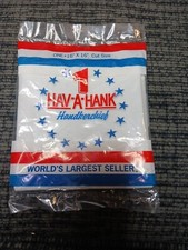 Hav a Hank handkerchief 16" x 16" NOS still sealed