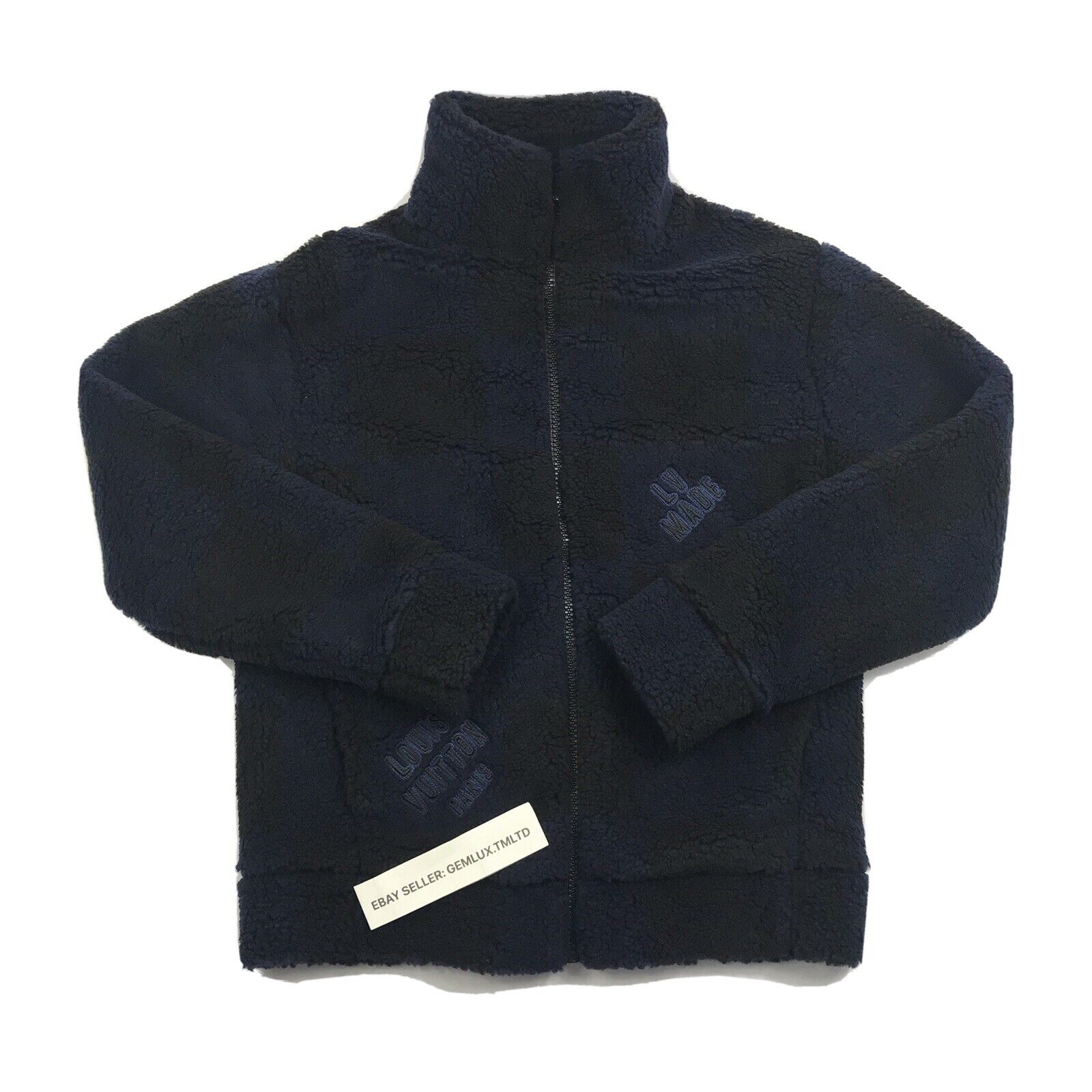 Louis Vuitton Men's Damier Fleece Blouson Zip Jacket