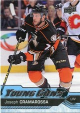 2016-17 UPPER DECK JOSEPH CRAMAROSSA YOUNG GUNS ROOKIE RC CARD #519  DUCKS 