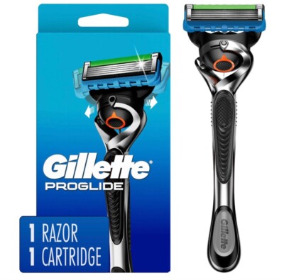 Gillette Fusion5 Proglide Men's Razor Handle 1 Blade Refills