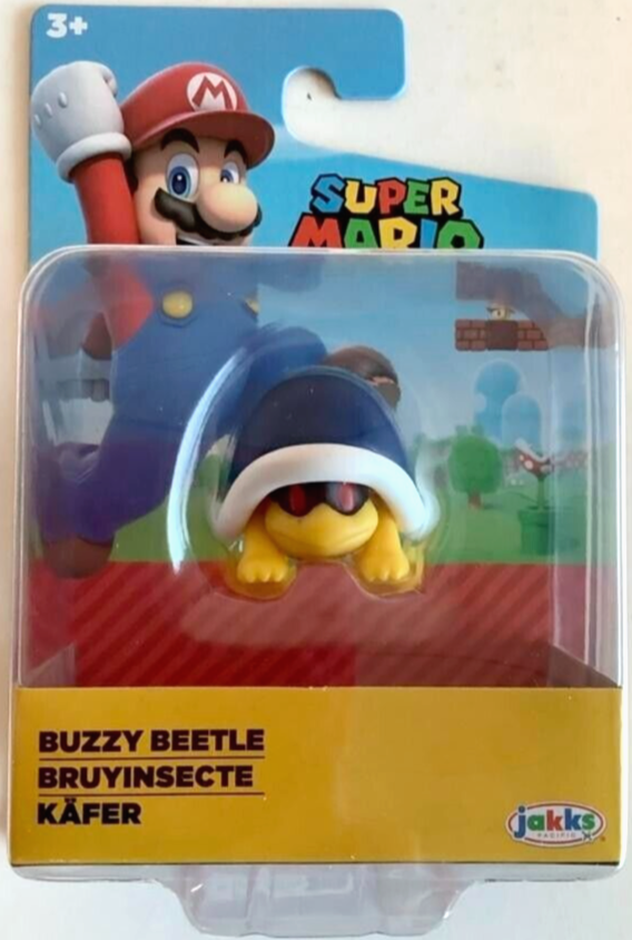 NEW Jakks 41833 World of Nintendo Super Mario 2.5-Inch BUZZY