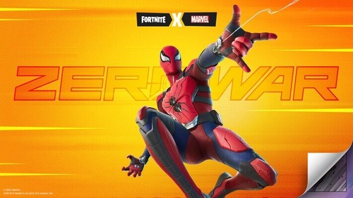 Fortnite X Marvel Zero War Spider Man Skin Outfit Spider Drone Back Bling Ebay