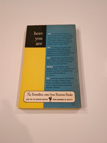 Vintage 1960 20 Grand American Short Stories Paperback Bantam - Picture 2 of 3