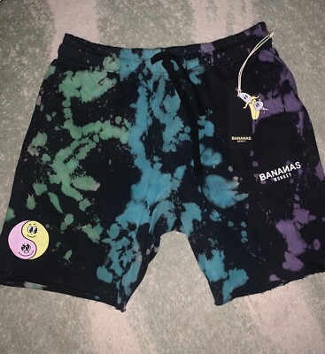 Bananas Monkey ''2 Dye 4'' Size Large Shorts Brand New With Tags Never Worn