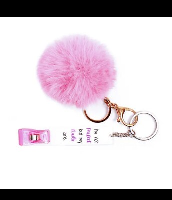 Trendy keychain credit card grabber For Long Nails