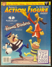 Tomarts ACTION FIGURE DIGEST Magazine #144 Apr 2006 McFarlane Toys Hanna Barbara