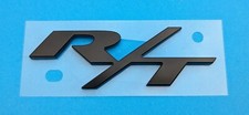 2016-2023 Dodge Charger Blacktop Package Black Rt Emblem Genuine Oem Mopar