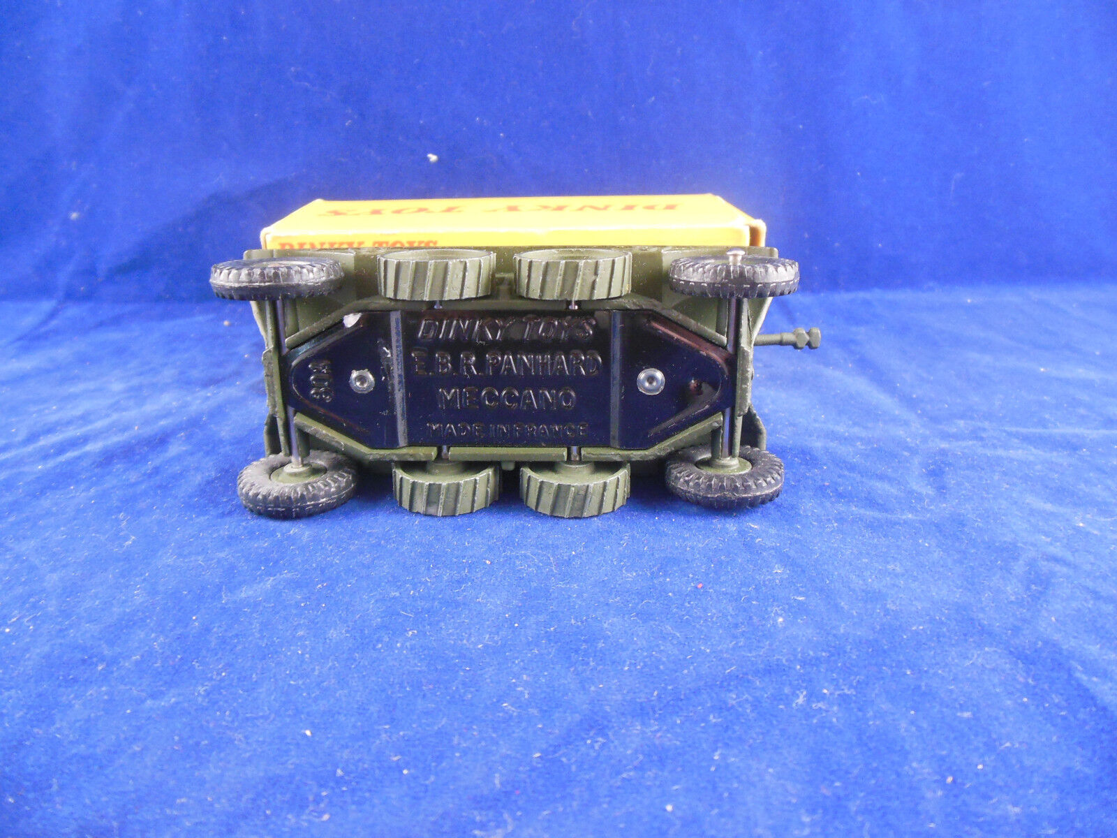 Dinky toys 815 E. B. R. Panhard Armoured car made in France Wysoka jakość, zapewnienie jakości