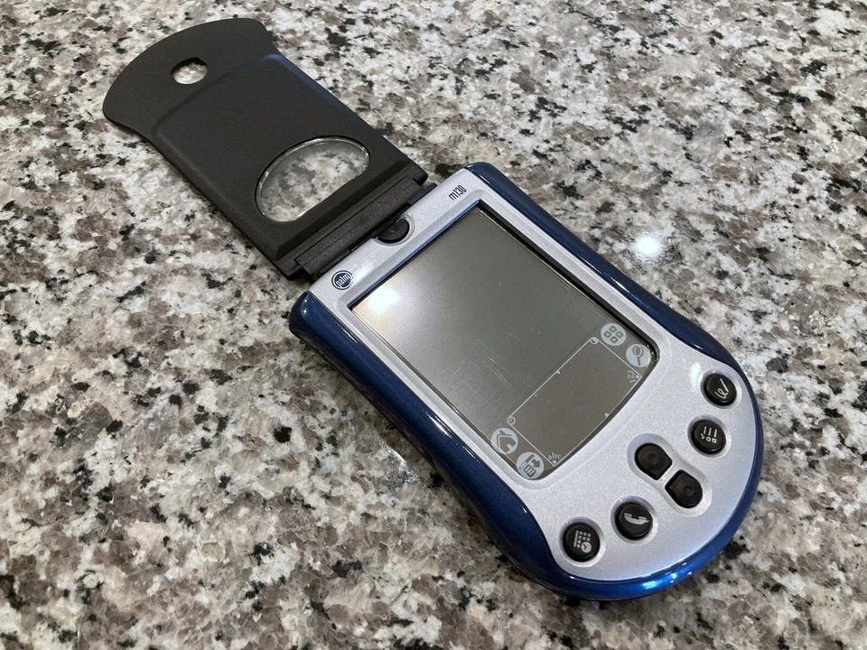 Palm M130 Blue Handheld PDA Organizer PalmOS NO CHARGER - Image 2 of 4