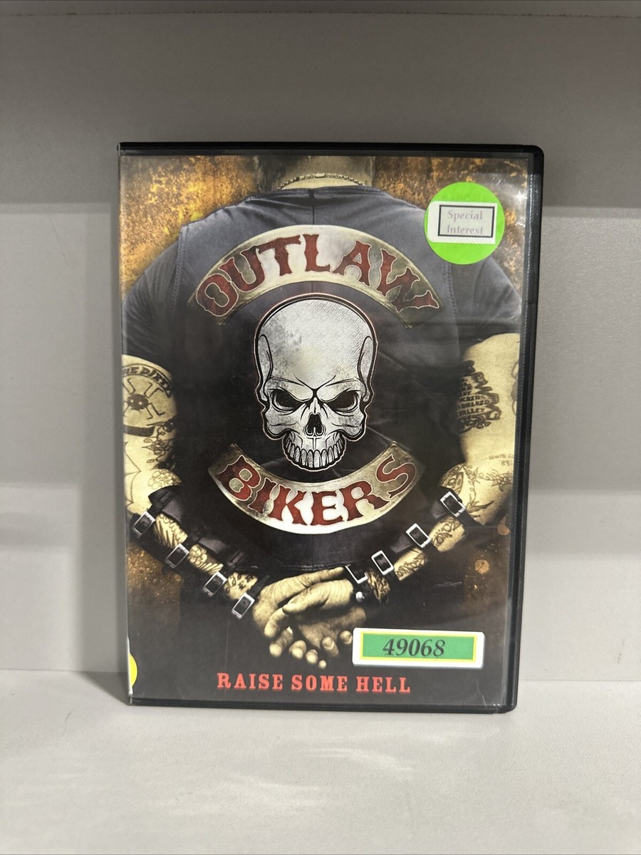OUTLAW BIKERS RAISE SOME HELL DVD, 188 Minutes