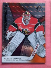 19/20 SP GAME USED CHL PROSPECTS ORANGE PARALLEL/199-ALEXIS GRAVEL-MOOSEHEADS