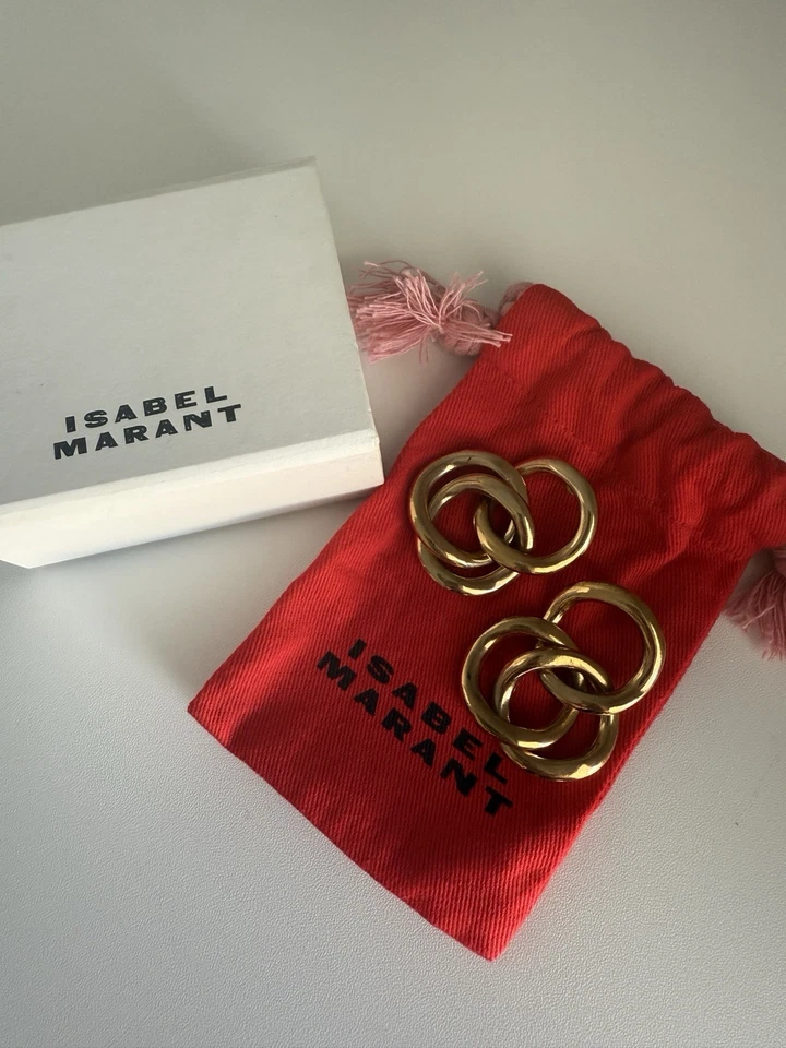 Pendientes Isabel Marant Oro Orión Foto 2 de 4