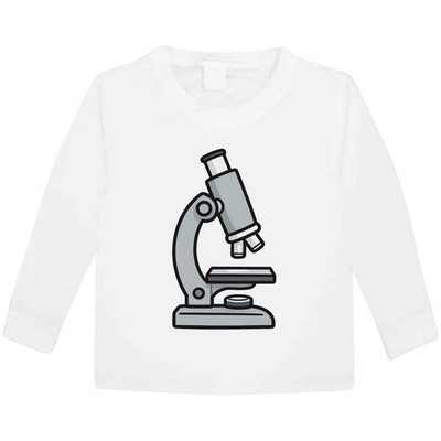 ''Microscope'' Kinder / Kinder Langarm Baumwolle T-Shirts (KL062511)