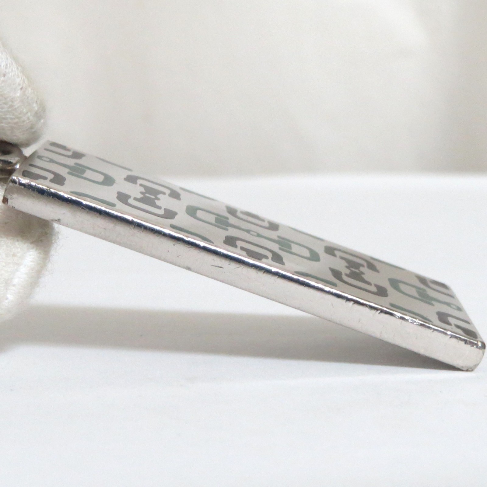 Authentic Gucci Horsebit Pattern Key Ring Holder … - image 3