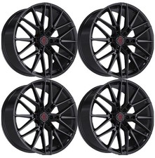 Set 4 22 Tis Motorsports 506b 22x10 6x135 24mm Wheels Gloss Black For Ford Rims