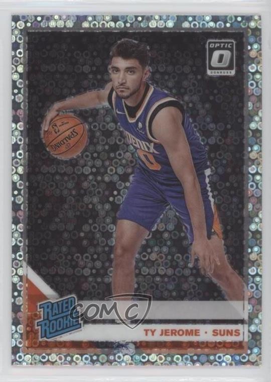 2019-20 Panini Donruss Optic Rated Rookie Fast Break Prizm Ty Jerome #167 e9p