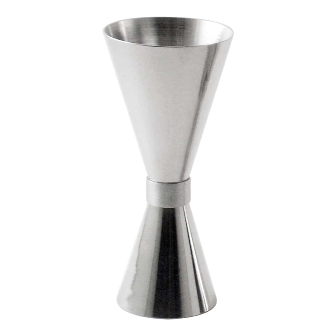 Jigger Clepsydra 15/30 Ml In Stainless Steel The Bars | Cocktail Measuring Cup