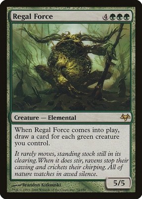 Regal Force Eventide MTG LP card