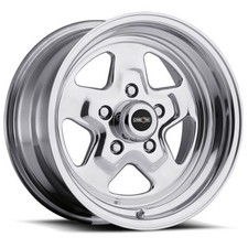 15x10 American Muscle 521h Nitro Polished Wheel 5x4.5 25mm
