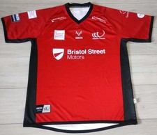 Widnes Vikings Rugby League Away Shirt 2021 - Oxen 2XL Jersey Red XXL Top - A3B