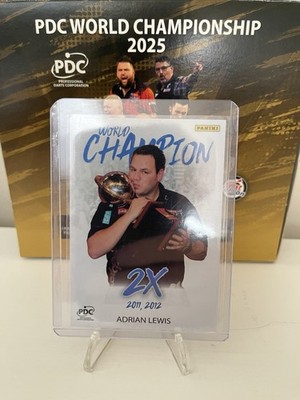 2025 PDC Darts World Championship Adrian Lewis World Champion /100