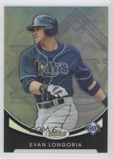 2010 Topps Finest Refractor 206/599 Evan Longoria #2 0s3