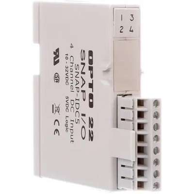 1Pc OPTO 22 SNAP-IDC5Module, Digital Input, 10 to 32 VAC/VDC, 24 VAC/VDC (N