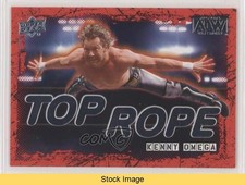 2021 Upper Deck AEW All Elite Wrestling Top Rope Kenny Omega #TR-5 READ 0vd8