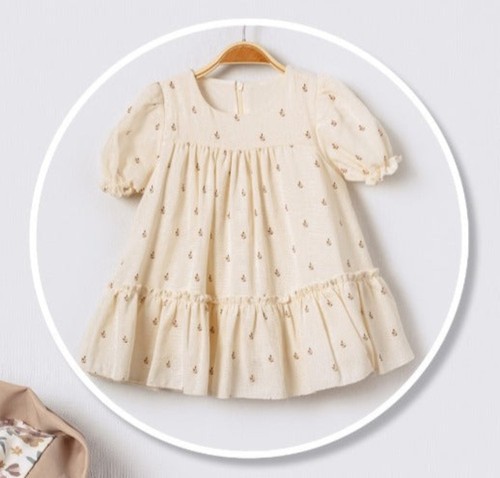 Adorable 2-Piece Little Girls Dress - Perfect for Dressy Event, Summer and Fall - Picture 2 of 5