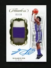 2017-18 Panini Flawless Gold De'Aaron Fox RPA RC Rookie GU Patch AUTO 1/10