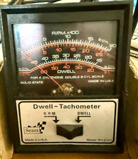 Vintage Sears Solid State Dwell Tachometer Engine Analyzer 161.2177 28 2177 Box Vintage Sears Solid State Dwell Tachometer Engine Analyzer 161.2177 28 2177 Box