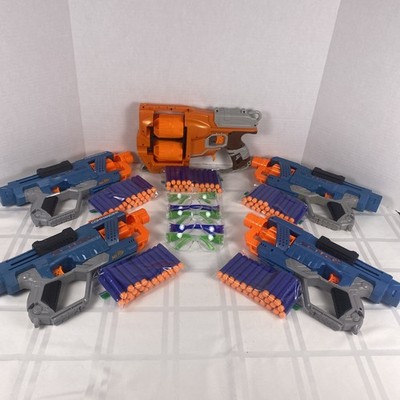 NERF Party Pack, Fun for 5 - 4 Commanders & 1 FlipFurry; everything you need