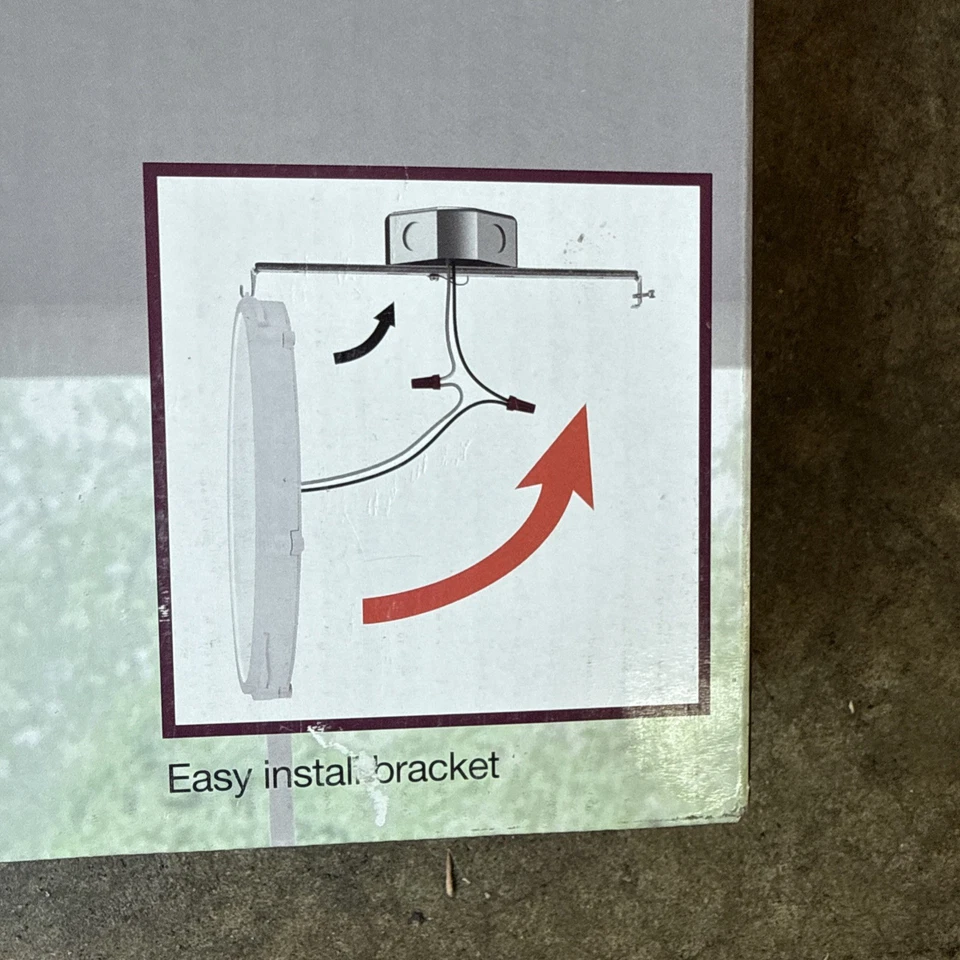 Lámpara de techo LED de montaje empotrado seleccionable de níquel cepillado de 15 pulgadas para decoradores del hogar NUEVO Foto 4 de 4