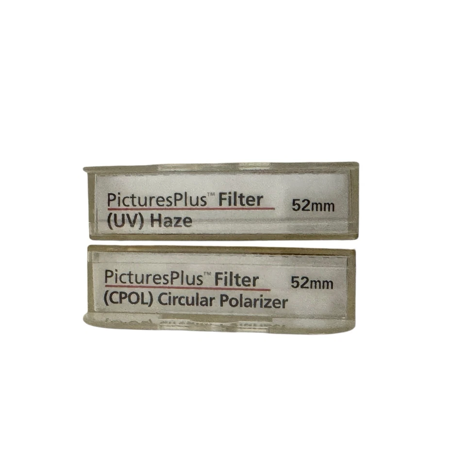 Sunpak PicturesPlus Filters 52mm CPOL Circular Polarizer + UV Haze Sealed NIB - Image 4 of 4