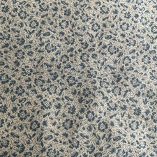 Vintage Laura Ashley Cotton Fabric Remnant Wild Cherry Smoke Blue Patchwork etc 