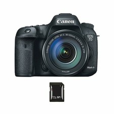 Canon EOS 7D 18.0MP Digital SLR Camera - Black (Kit w/ EF-S IS STM