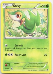 Snivy RC1/RC25 Legendary Treasures Radiant Collection Holo