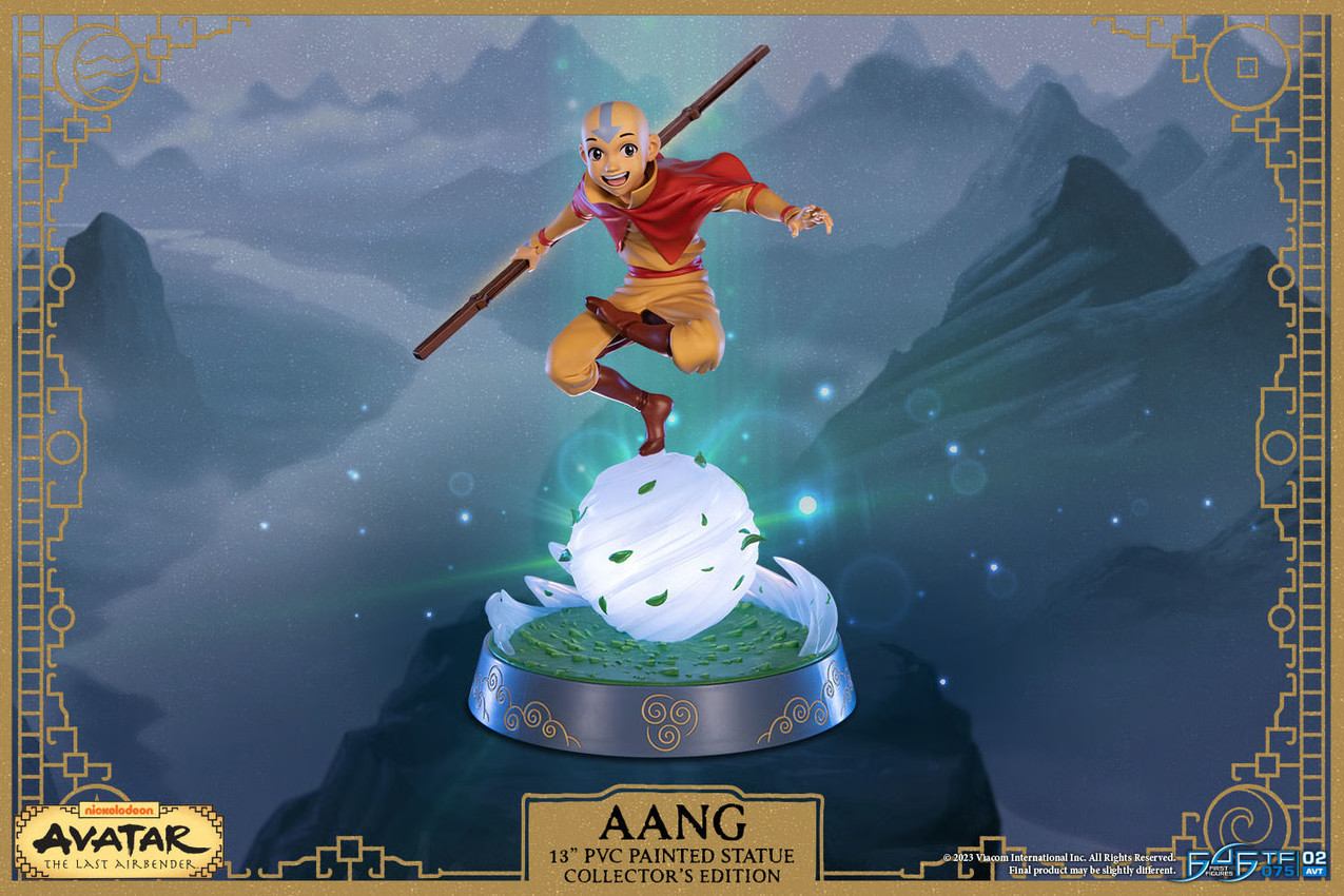 Avatar: The Last Airbender - Aang 11 Inch PVC Statue (Collector's Edition)