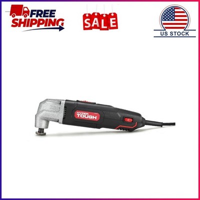 Hyper Tough 2.1 Amp Corded Oscillating Multi-function Tool, Variable Speed, Hex 