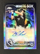 2024 Topps Chrome Update Series - Autographs Zach DeLoach #AC-ZD Refractor /499