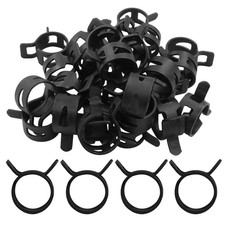 Kyuionty 30Pcs Spring Band Clips 1/2" 12mm Air Hose Tube Water 12mm, 30 Pcs