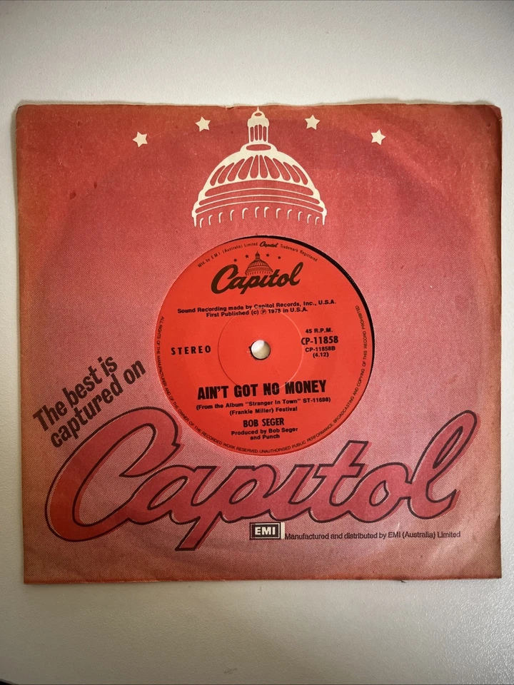 Bob Seger – We've Got Tonite - 7" single CP-11858 - Image 2 of 4