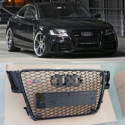Kühlergrill Wabengitter RS5 Optik Schwarz Audi A5 8T Baujahr 2008-2012