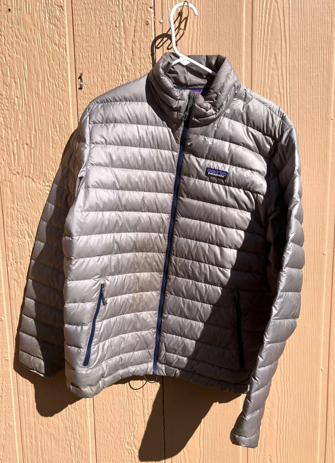 Patagonia Down Sweater, Silver Grey, Mens L, $65 - product detail image 1