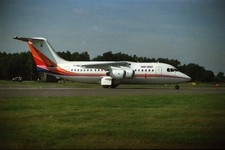 Negativ British Aerospace BAe 146-200 Flugzeug 35mm ungerahmt sro-IB3-35