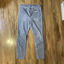 Universal Thread Jeans Womens 10/30R High Rise Skinny Gray Wash Denim