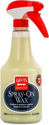 Griot's Garage 10962 Spray-On Wax 22oz 22 Fl Oz (Pack of 1) 