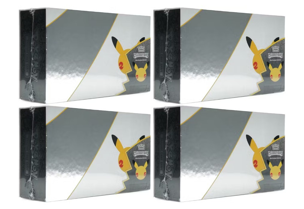 ポケモンカードゲーム Celebrations Ultra-Premium Collection Pokemon Celebrations Ultra Premium Collection UPC Case of 4 SEALED